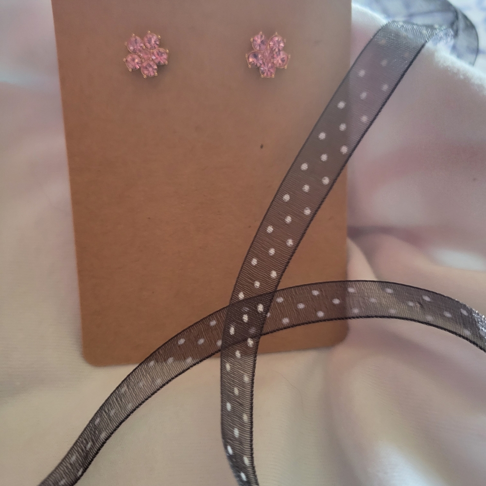kate spade Pink Floral Earrings
